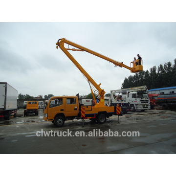 Factory Price Dongfeng crew cab 14M high lifting platform truck